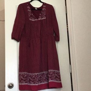 Old Navy 3/4 sleeve Dress